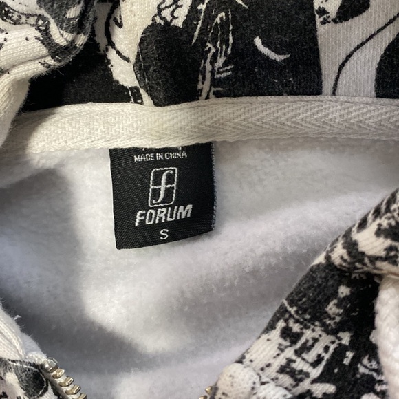 Vintage - Forum Snowboarding zip up hoodie men’s size small - Picture 7 of 8